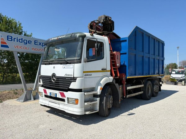 MERCEDES ATEGO 2533 ribaltabile GRU POLIPO