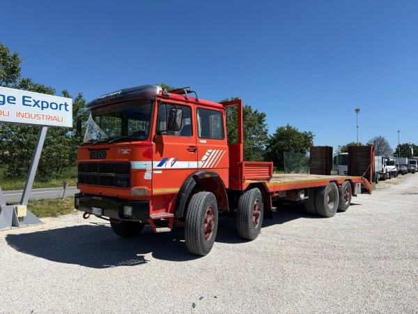 FIAT 180 NC carrellone pianale rampe 4 assi