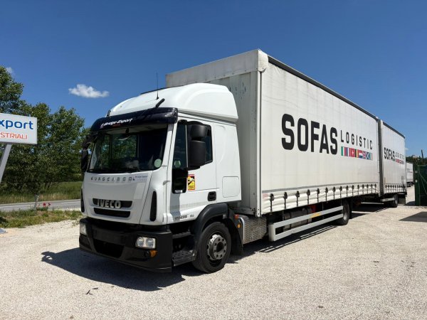 IVECO EUROCARGO 120E28 euro 6 attacco biga