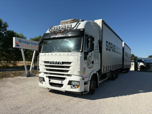 IVECO STRALIS 420 CUBE ZF euro 5 + biga